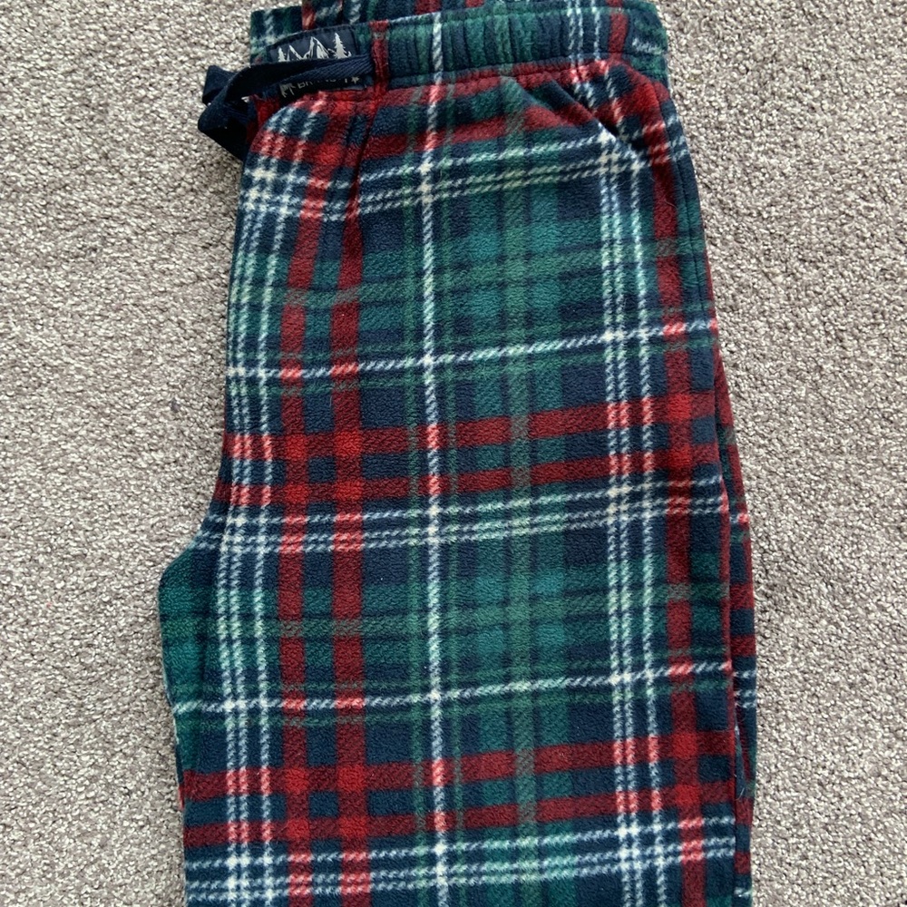 Lucky Brand Plaid Pants - Red, Green, Blue